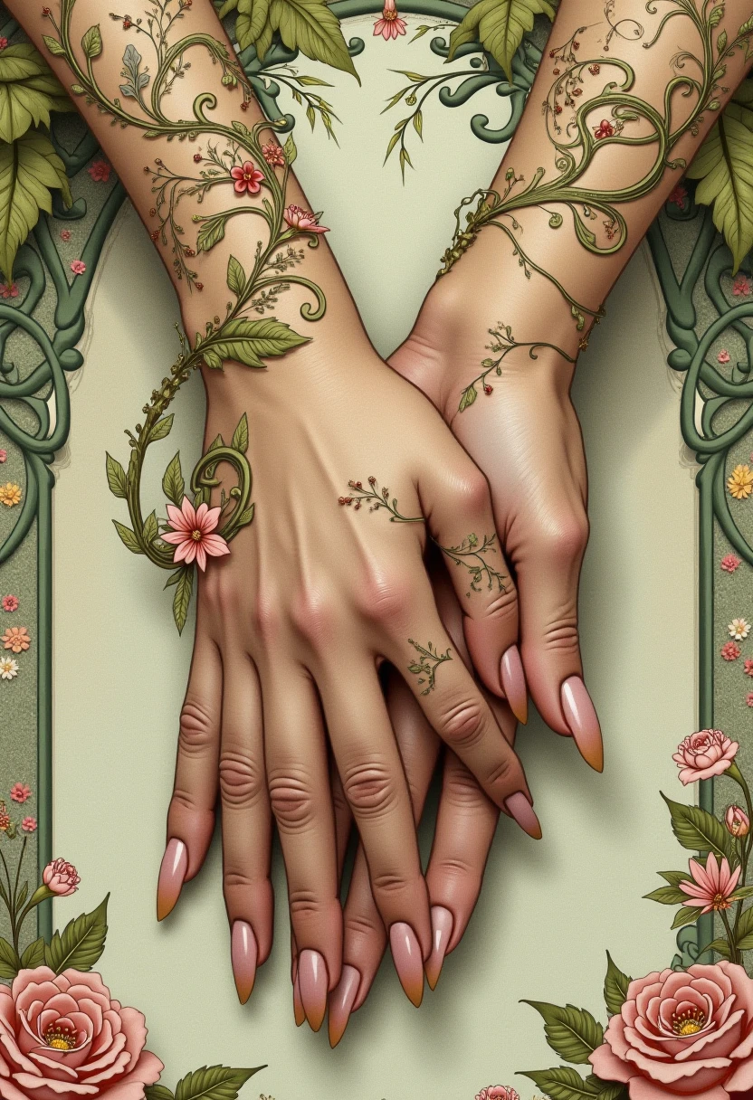 Various medium-sized Catholic New School tattoos for arm closure