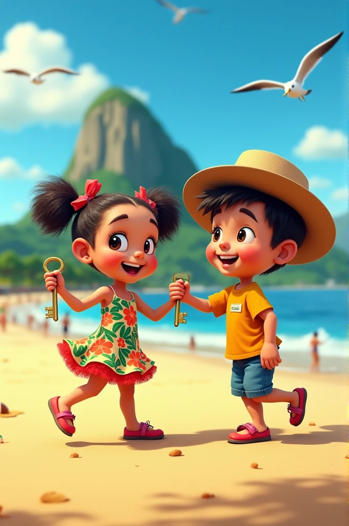 keys,CHIQUINHA AND QUICO TAKING VACATION IN RJ