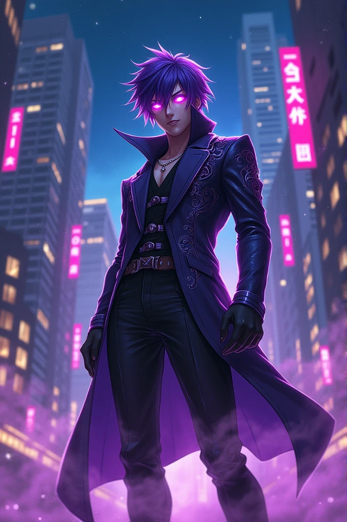 Ayato Kirishima purple eyes