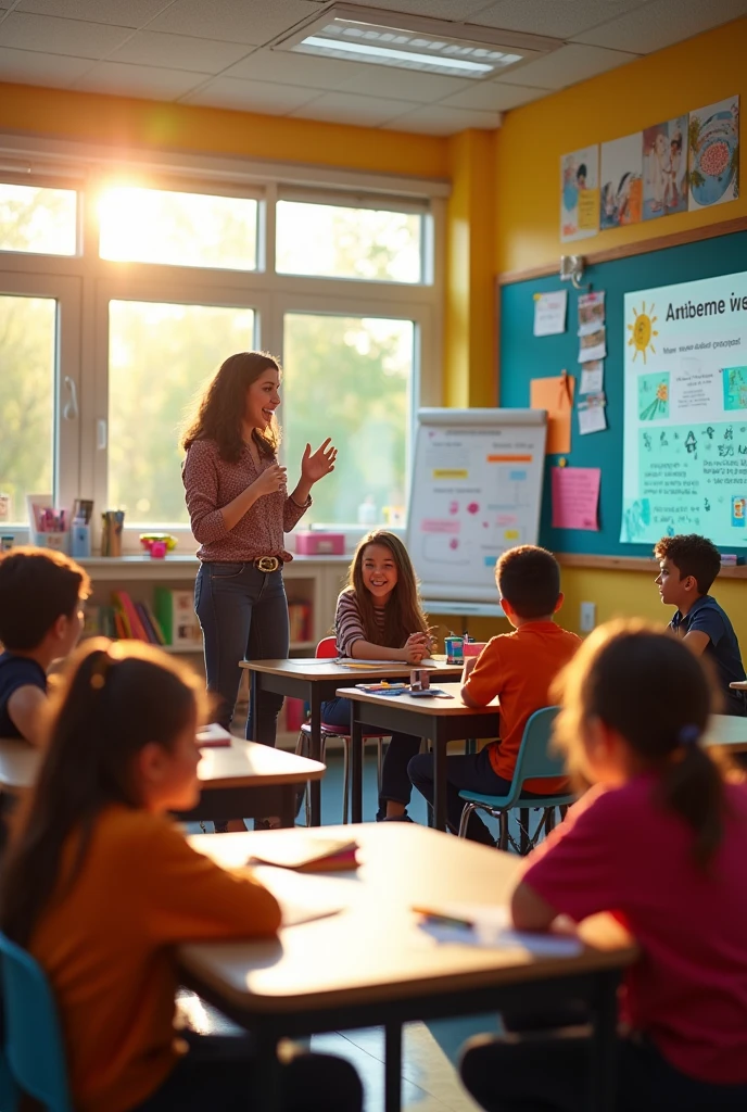 A classroom