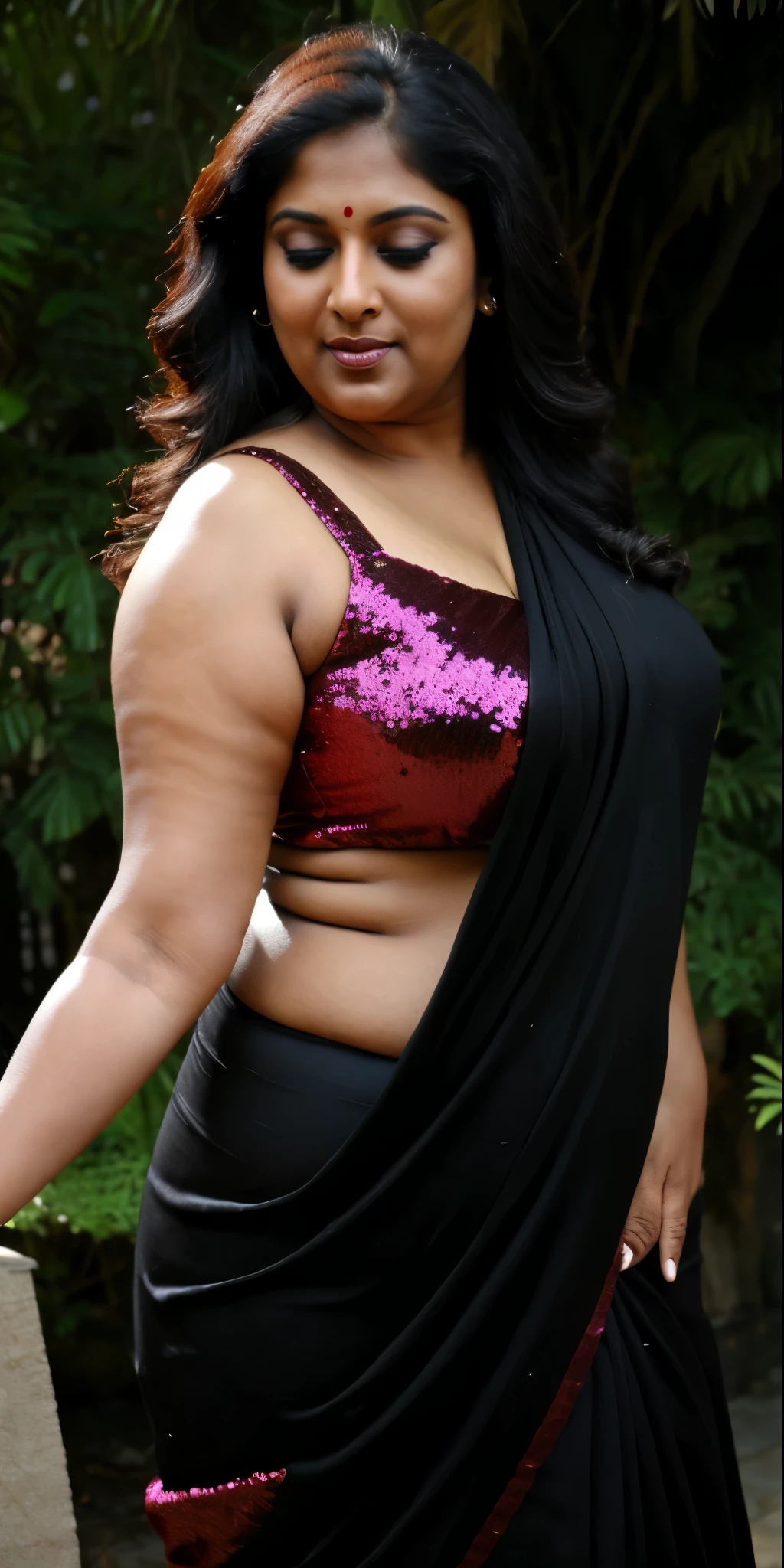Sexy fat plus size indian bhabhi, 60 years old Woman, big Indian mommy, horny mommy, hot Amma, big Indian aunty bhabhi, wide body , heavy figure, sleeveless blouse, desi hot aunty, face mix of Anushka Shetty and nayanthara , wearing sleeveless saree blouse, sexy sequin saree, bold saree fashion, bong saree fashion, bold hot photoshoot, sexy sequin saree, she has fleshy arms and fat wide belly, sexy armpits, showing her attractive fleshy figure, high quality skin, skin pores, skin texture, deep juicy navel, sexy navel folds, fleshy figure, jiggly belly, hyper realistic skin, RAW Foto, thick juicy figure, semma figure, hot chechi, hot Amma, aunty looking very hot in sleeveless blouse, sexy modern sleeveless blouse, Sheer Sleeveless Blouse, off shoulder blouse, aunty is very popular among young boys, seductive pose, goddess of seduction, kamadevi,