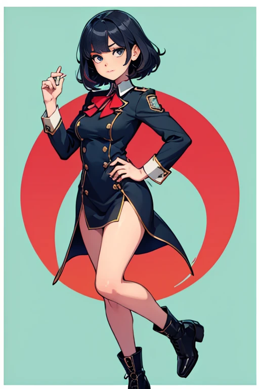 Highest quality, Full body portrait, Delicate face, Beautiful Face, Big eyes: 1.1, compensate: 1.2, 25-year-old female, The body is slim, Small breasts, OL Uniform, Women's White Collar Uniform, Office Uniforms, Black Stockings, Outdoor Scene, Are standing, Long Hair, nude, nude, nude