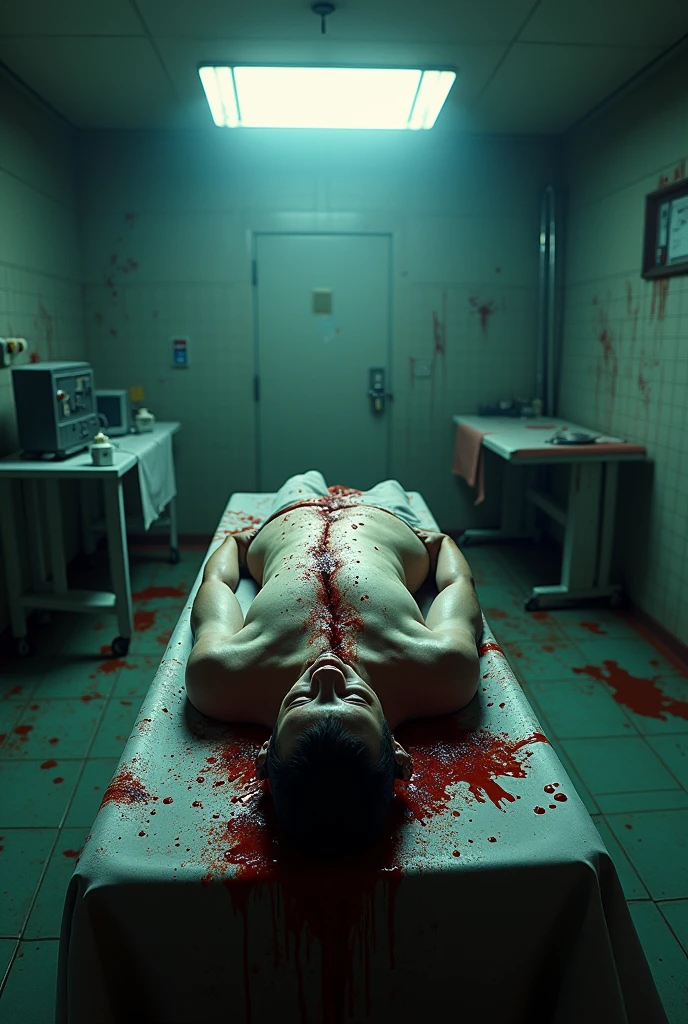 the messy and grotesque autopsy of Santiago Nasar