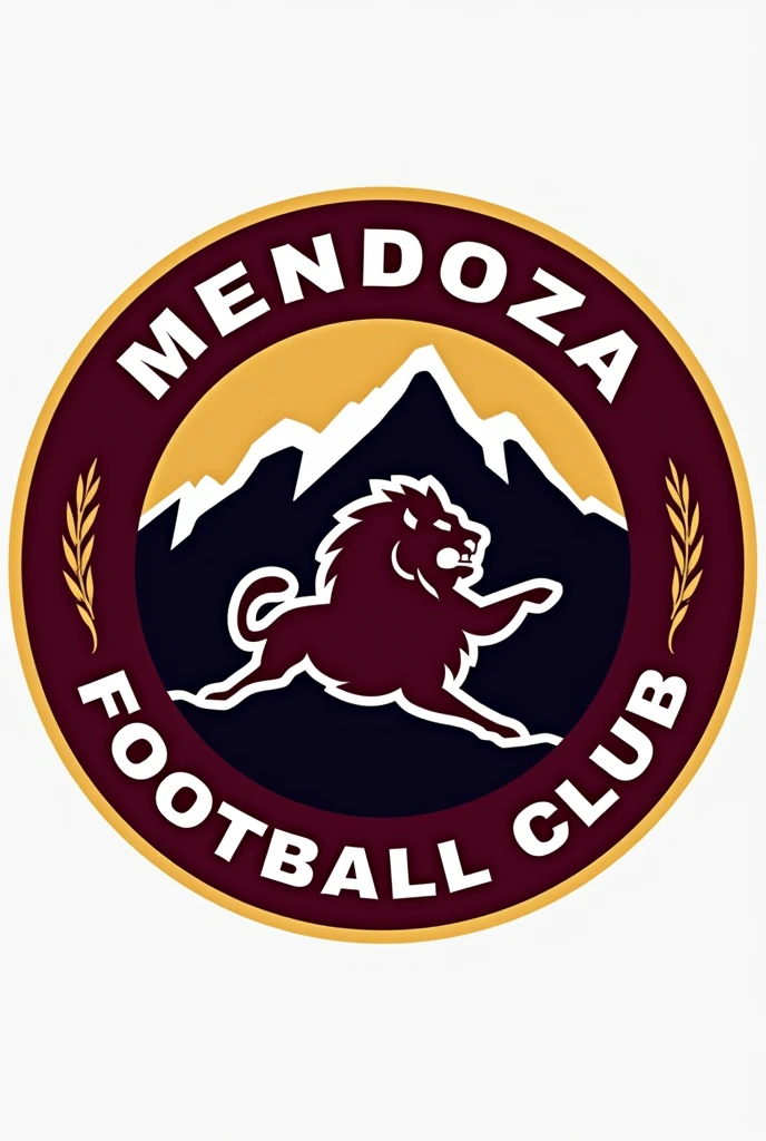 Make a logo for a club called "Mendoza football club"