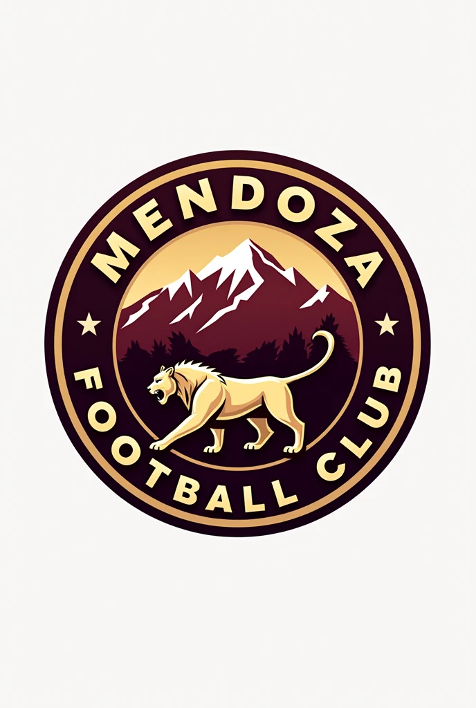 Make a logo for a club called "Mendoza football club"