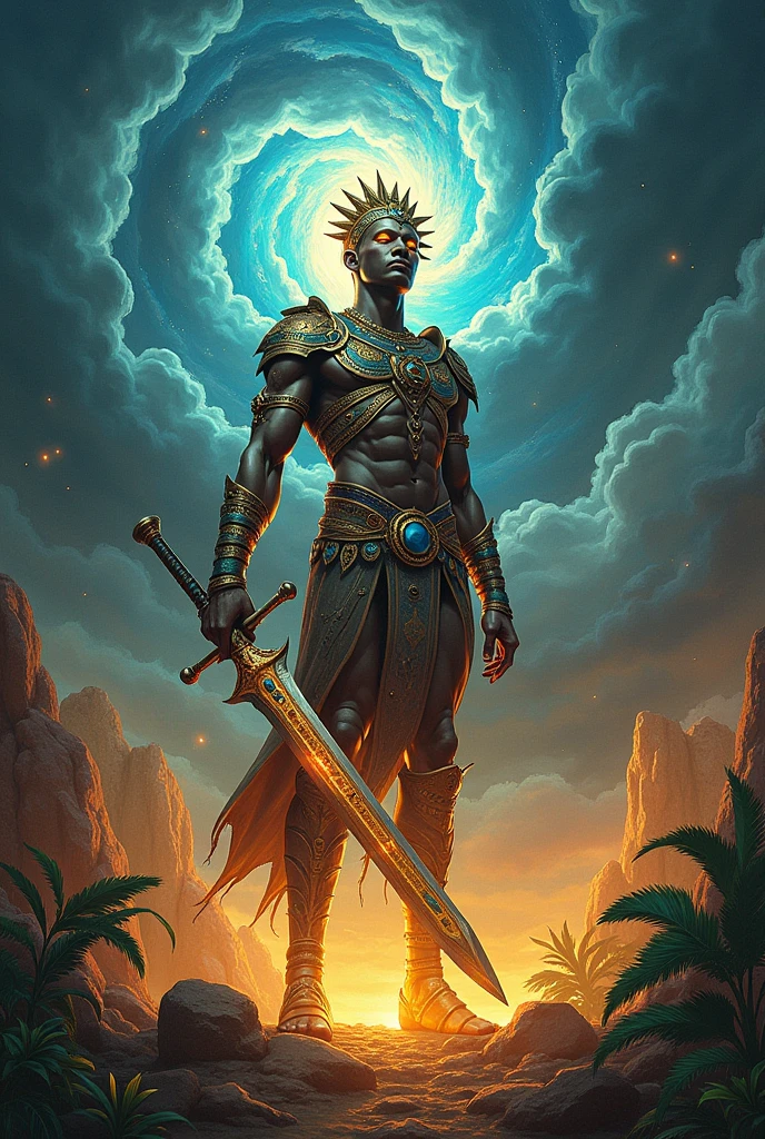 The Orixá Ogum shines brightly in the Aruanda.