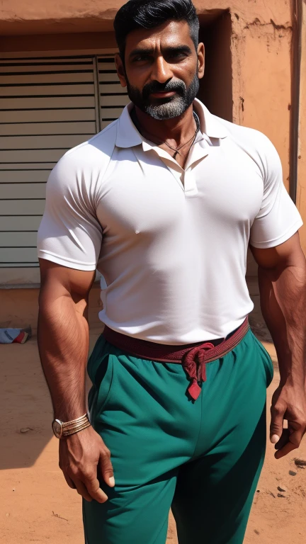 Handsome indian 40 years old GURJAR school physical teacher