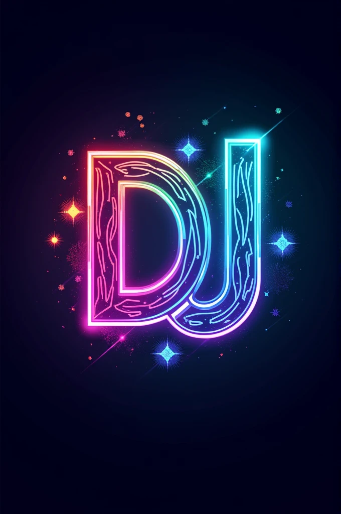 DJ VINAY name logo
