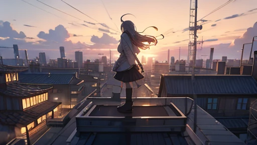 large platform rooftop,On stage,Square