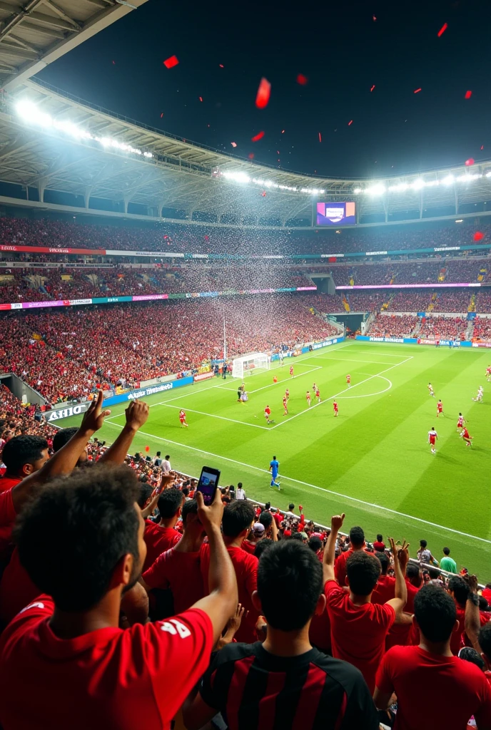 Flamengo game at the maracanã