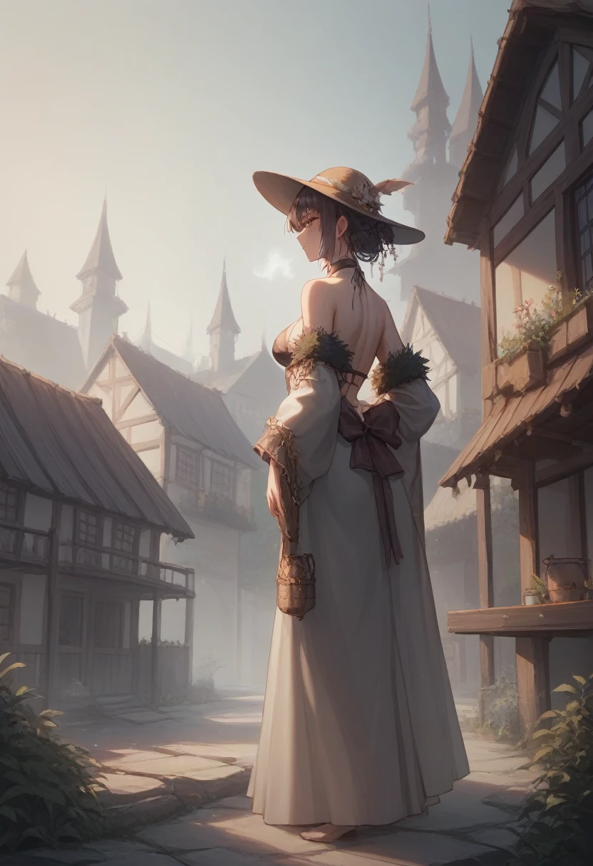 steam、Town、unmanned、Obsolete、air、gear、beautiful、dim