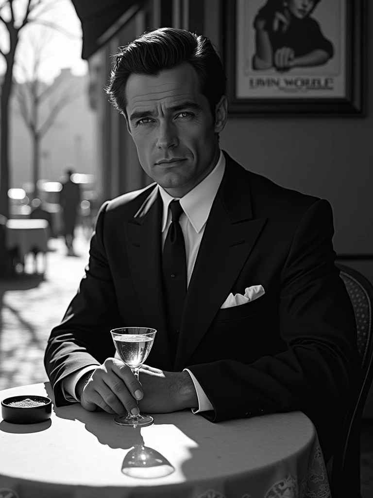 Alain Delon, one of the most iconic actors in French cinema