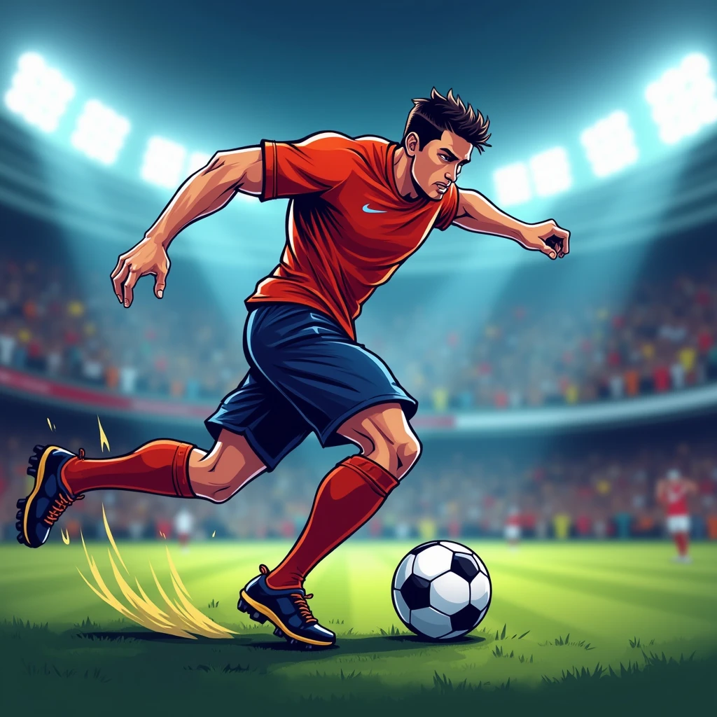 logo of a football player