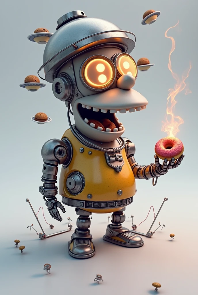 robotic homer simpson, bit