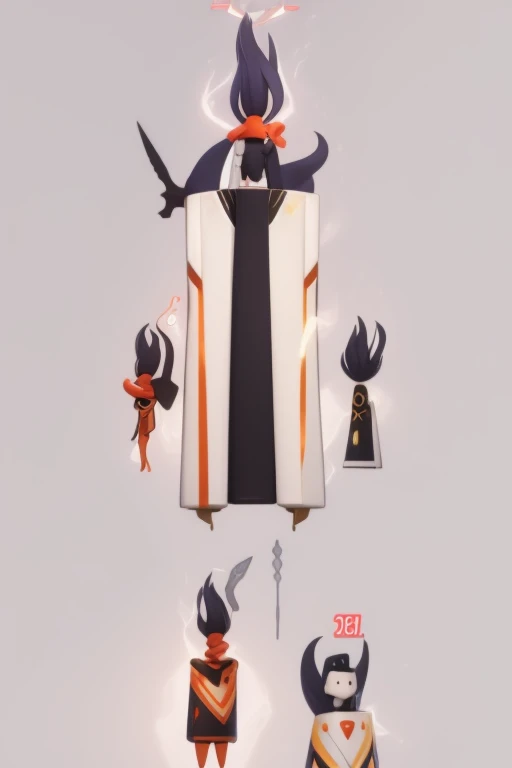 　Primary school students　young　small　height: 130cm　Standing picture Simple design　The dress is a one-piece　camisole　Sleeveless　No sleeve　Long Hair　Long black hair　Hair is black　Red eyes　Shoulder-baring ahoge　Kokeshi
