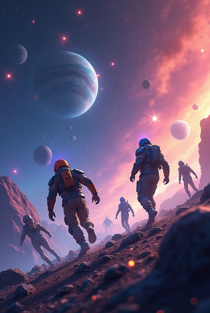 We play space hunt hack seeing all roles