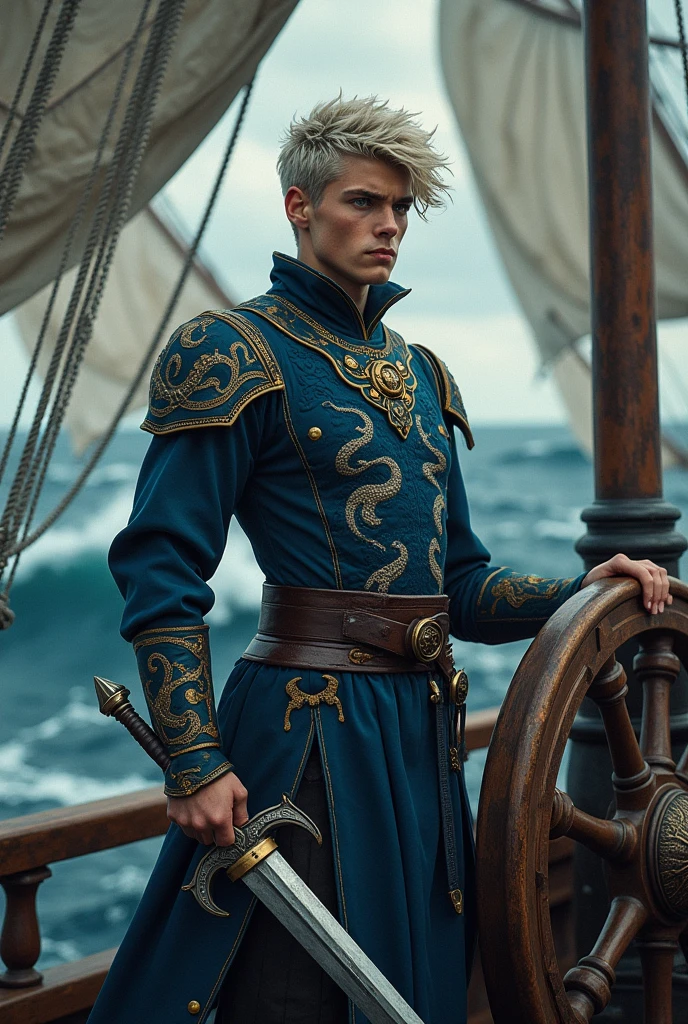 Generate a male character from House Velaryon
