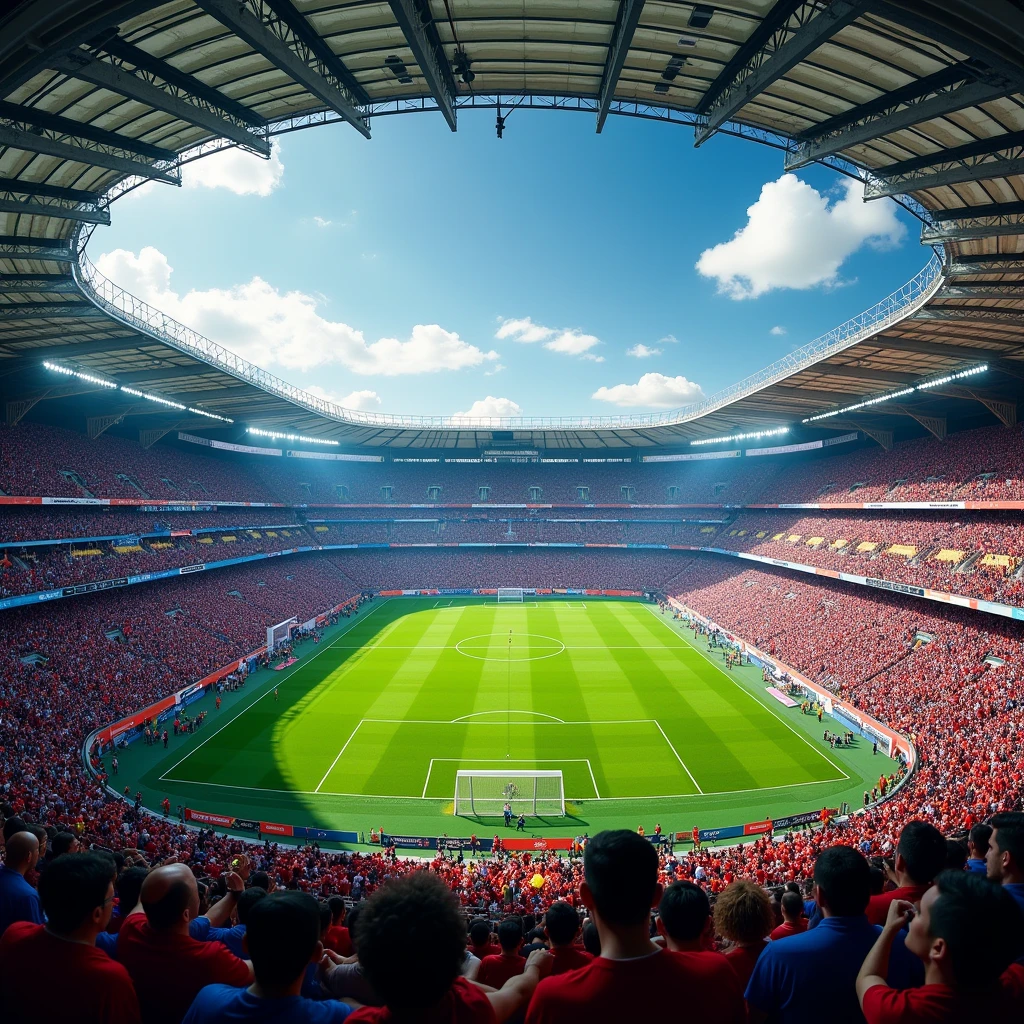 Football stadium