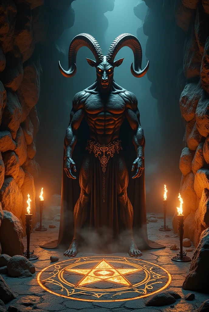 Ultrareal, baphomet, pentagram