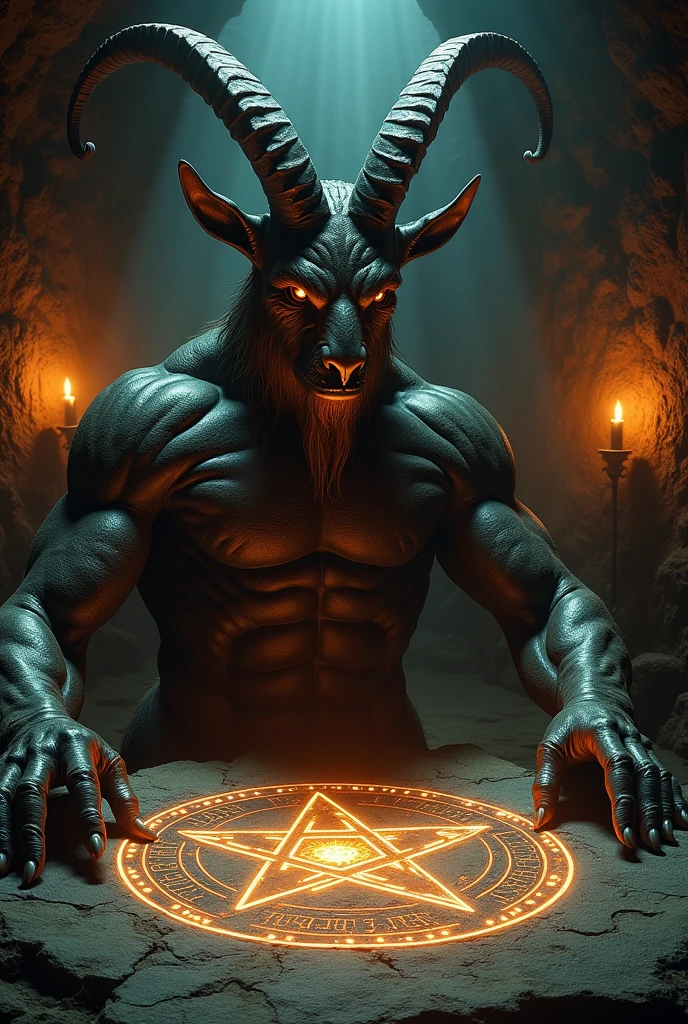 Ultrareal, baphomet, pentagram