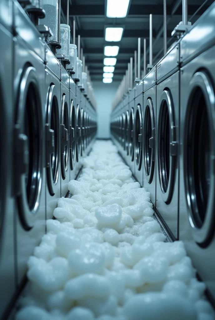 Washing Machines Cleaning the plastics to remove contaminants.