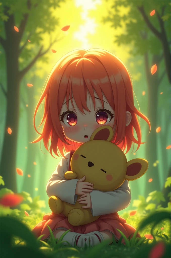 Mitti tosh gulni quchoqlab yig'layapti anime 3d