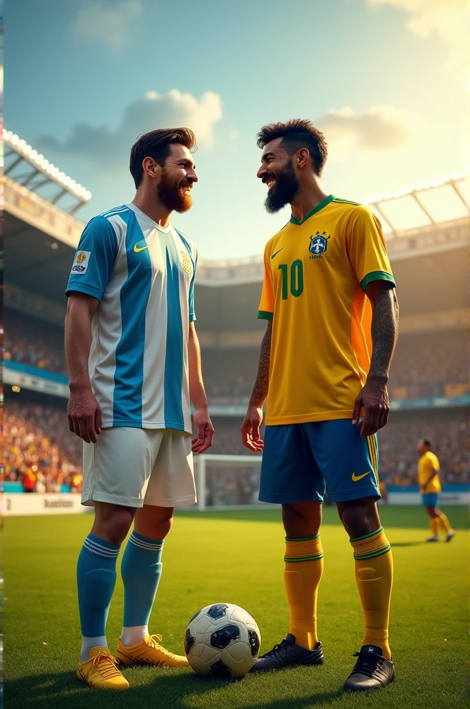 Messi y pele
