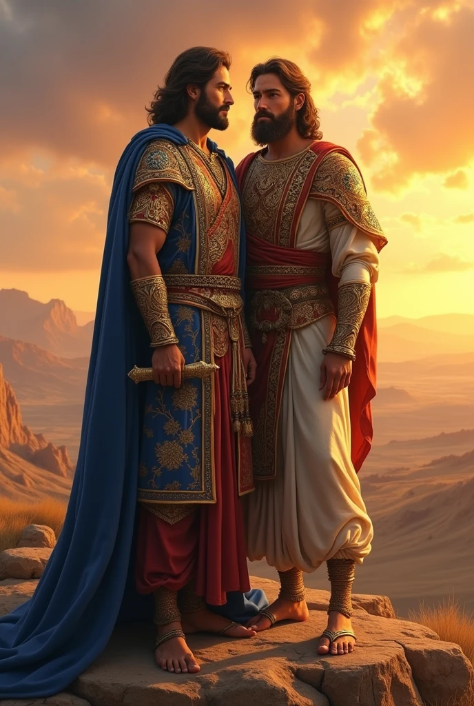 Prince Jonathan of Israel and King David