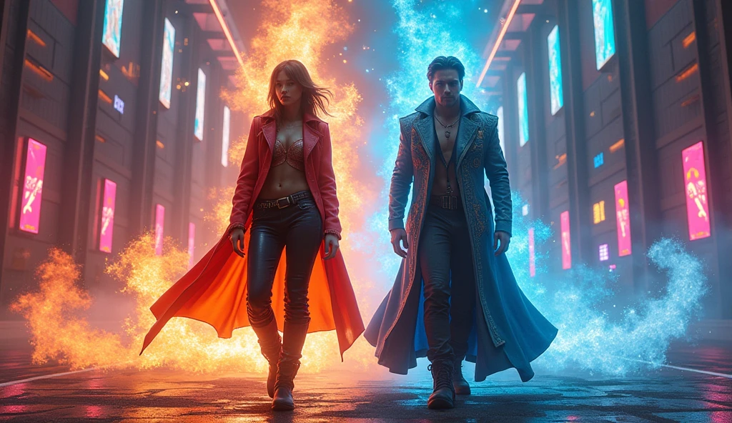 Create me images of all the valorant agents but reversed gender 