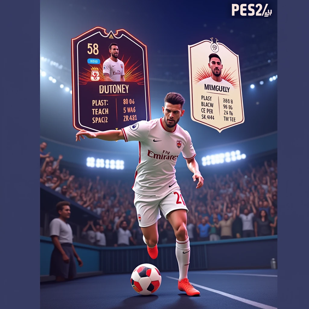 A concept design of fifa ultime team card