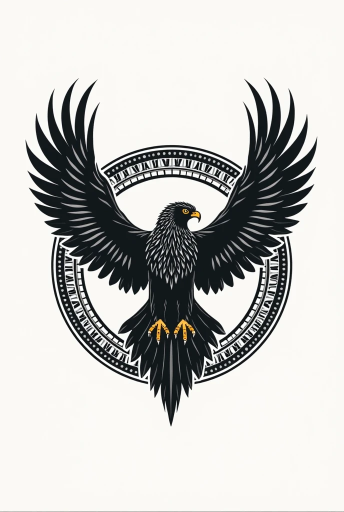 i need another one but like the talon logo , but instead a. hawk one harpia and dont need that cyberthing behind the hawk