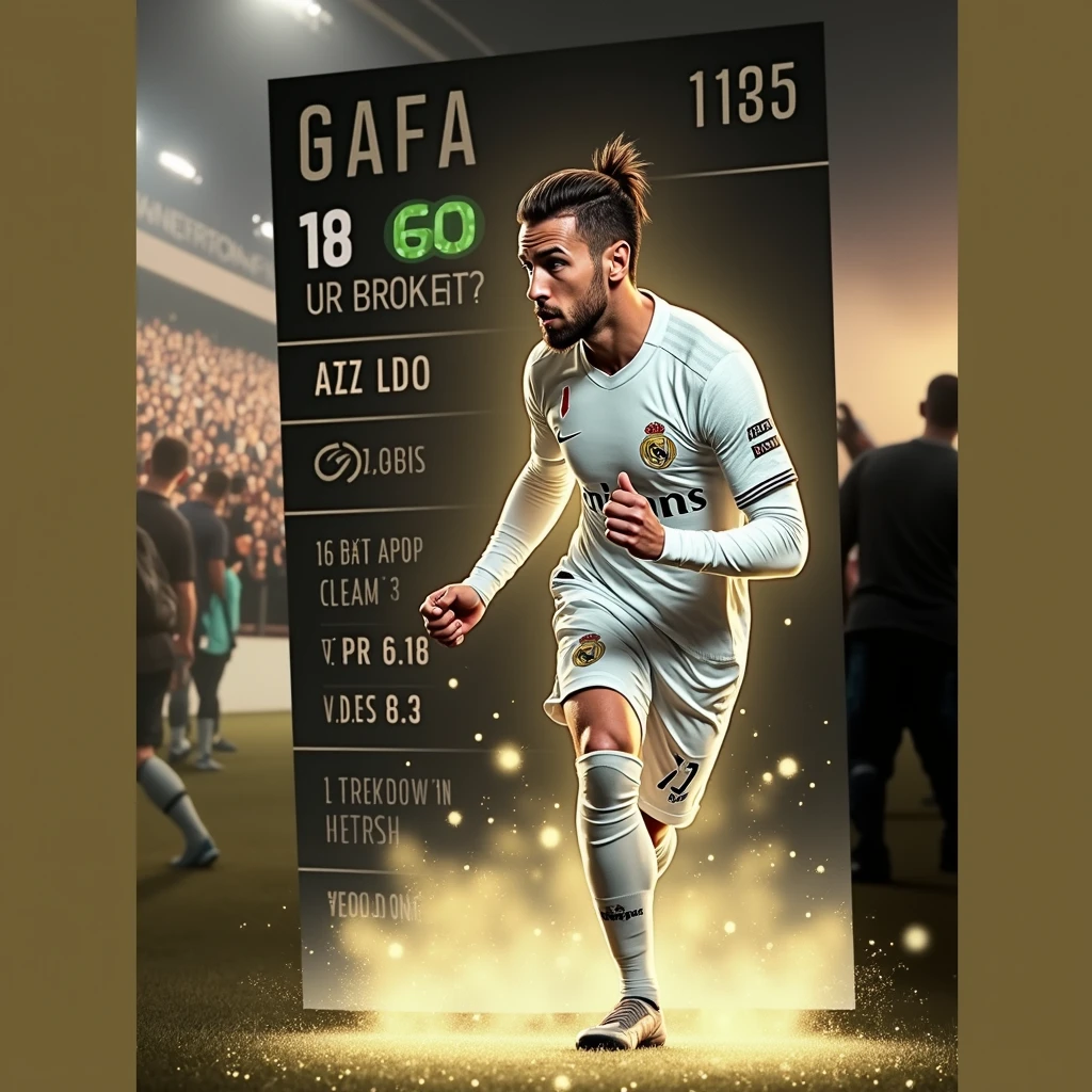 A concept design of fifa ultime team card