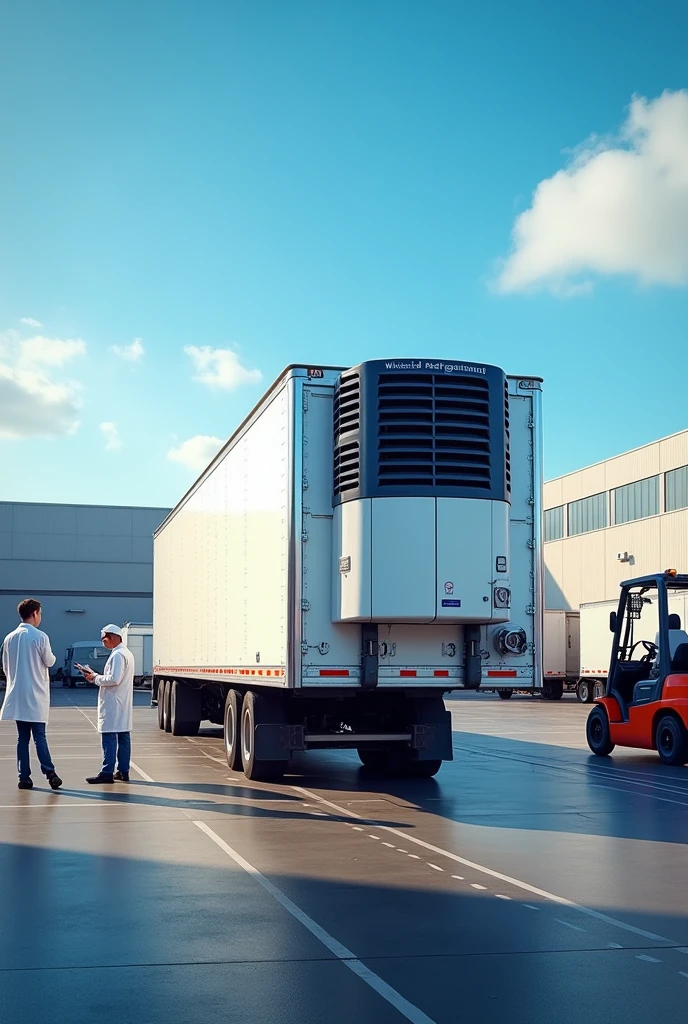 Certain medicines, vaccines, and other pharmaceutical products that need to be kept at specific temperatures are shipped in reefer trailers.