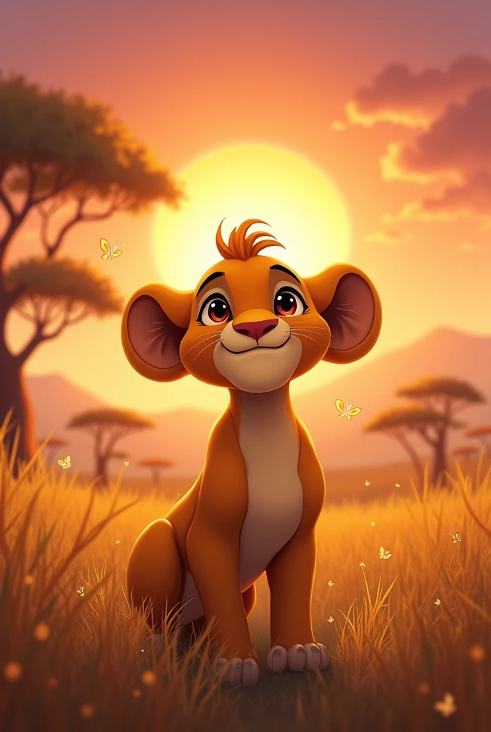 https://www.canva.featuring/design/DAGOOeX73B4/J6mCEK4mUkDzK0G_3AMxxw/edit?utm_happy=DAGOOeX73B4&utm_campaign=designshare&utm_medium=link2&utm_source=sharebutton The brave little lion reunited with his family, illustration , no clothing.