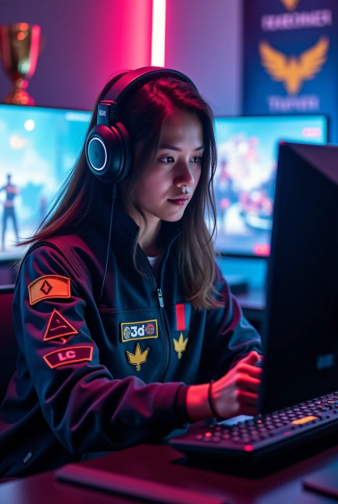 A Free Fire player