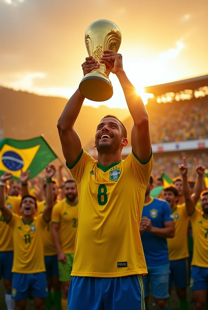 Crack Neto, Brazil football won champion
