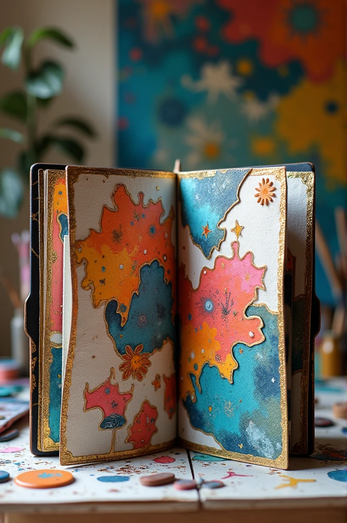 Creative Portfolio Map Folder