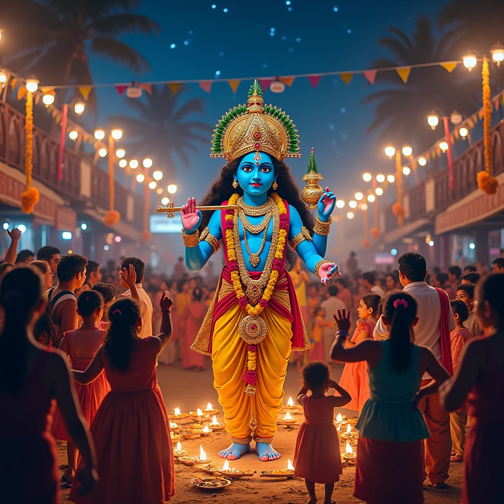 shree krishna janmashtami celebration
