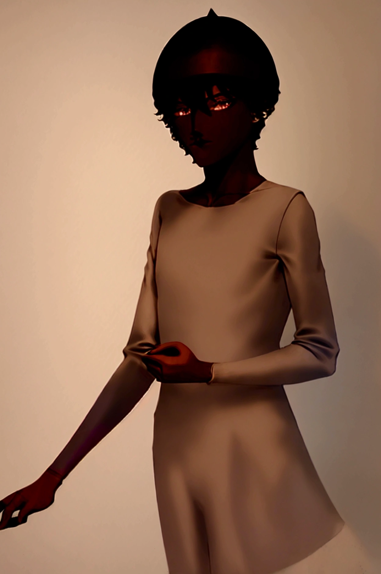 (koyo),(Very tall boy),(Solo Portrait of a Boy 1:1.5),(Boy1),(Man of the masculine gender),(young),(Full body portrait:1.5),(17 year old ager),(average physical height),(height 1.83cm),(Dark skin color clay tone5:2.0),(mixed facial caricatures oval face and thick flat nose but a little thin And big mouth but smaller and a little thin),(short curly hair on both sides),(dark brown eyes),(young appearance of a teen),(Wearing),+,(an 8th century emperor's outfit consisting of a still shiny black cape and black pants with black boots with gold lines and a blouse with black sleeves with gold)