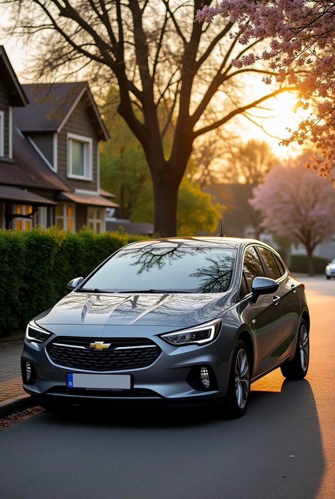 Chevrolet Cruze gray next to opel astra h with serial number 50-DR-059