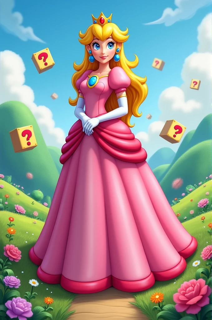 Princess peach, big boobs