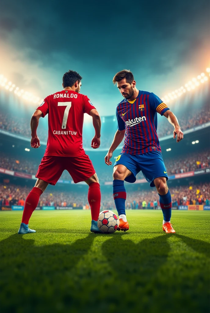Cr7 con Messi