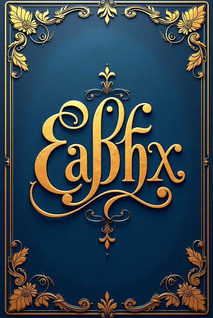 A letter in which these initials EABHX are joined