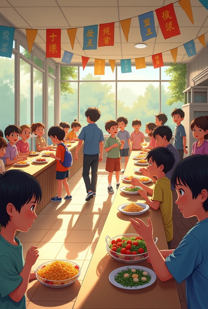 School canteen 
