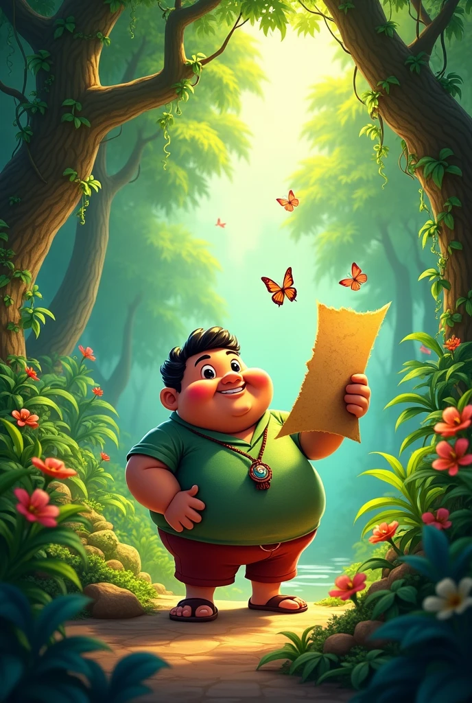 Maybe it leads to a treasure!” Motu exclaimed, excited.