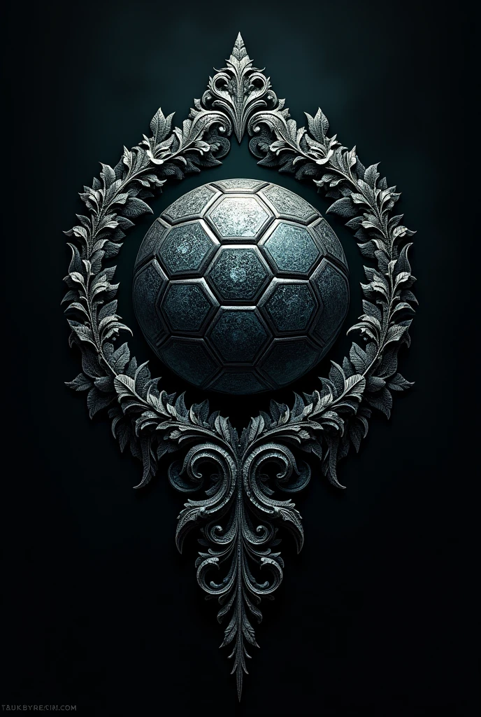 A logo for an Instagram account about football but with the logo of the game Oblivion