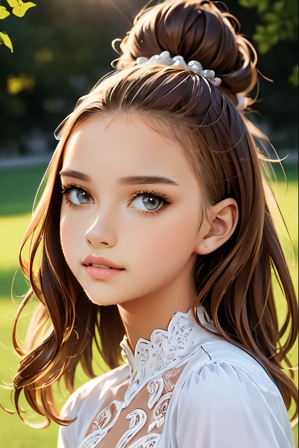 Bright colors, beautiful style, high-quality illustrations, elegant drawing, detailed illustration of clothing and facial features.