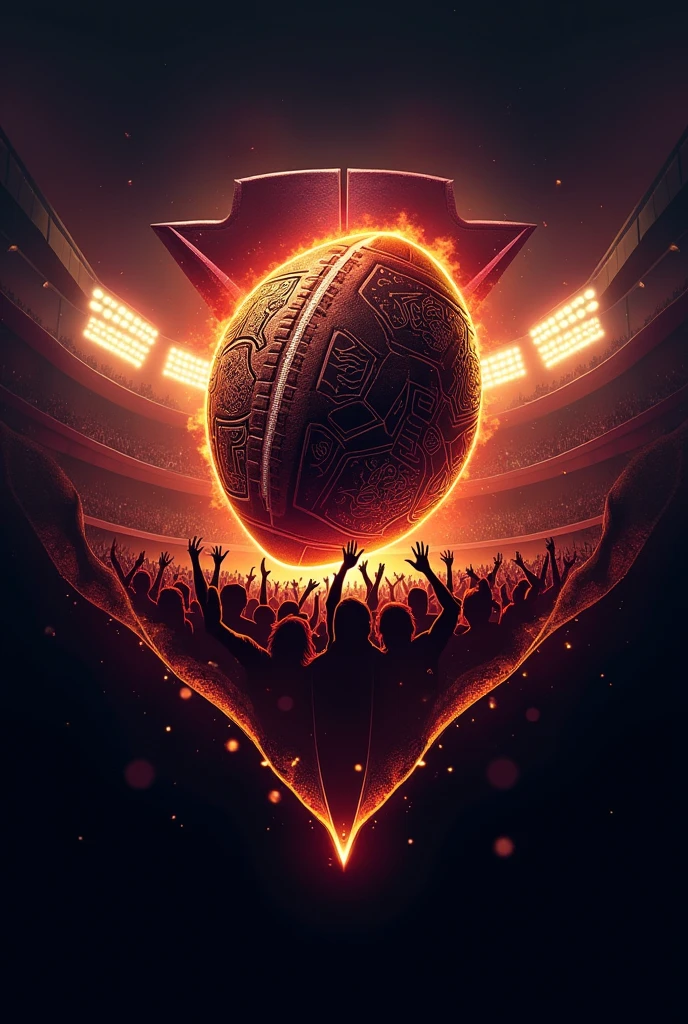 A logo for an Instagram account about football but with the logo of the game Oblivion