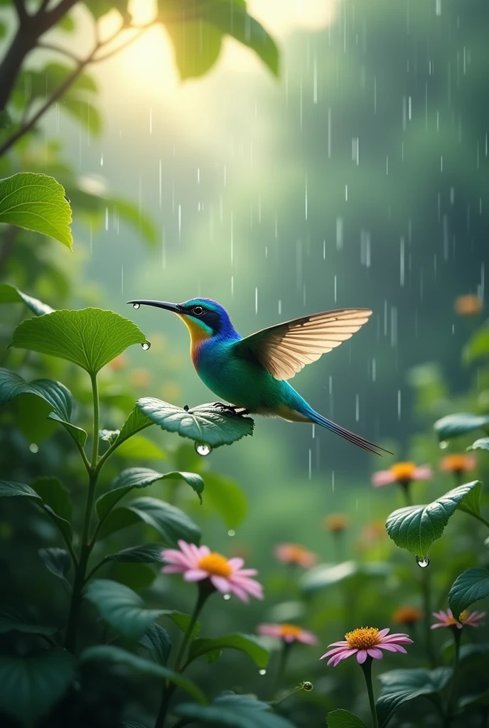 Nuture with rain bird