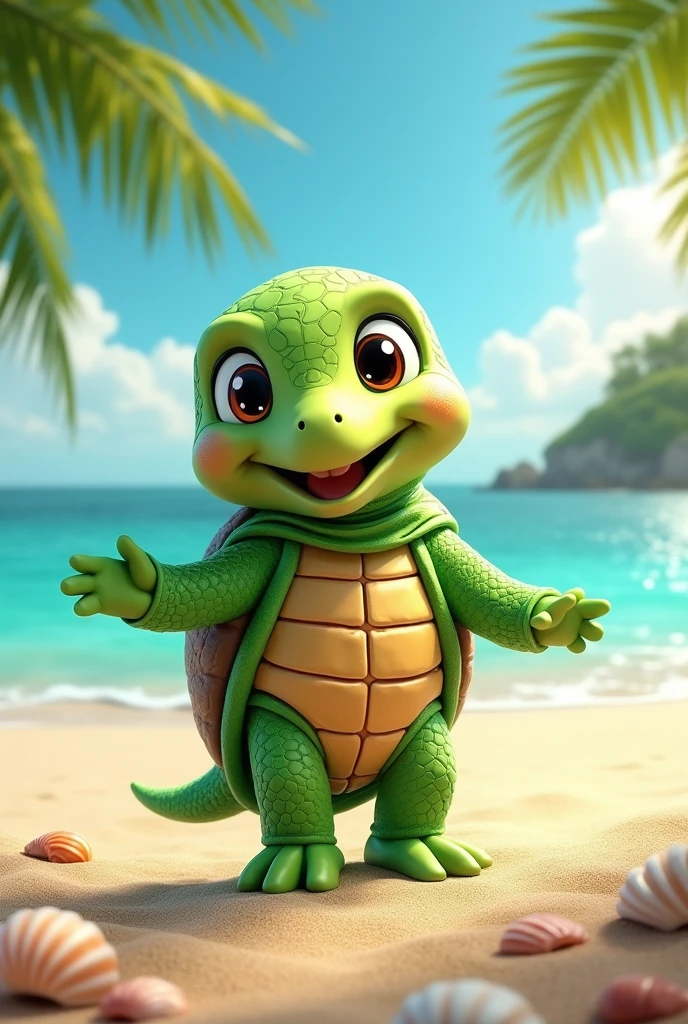 Turtle costume for one person